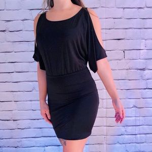 Cold shoulder forever 21 bodycon dress